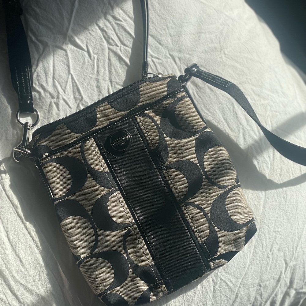 Black coach, satchel, and Crossbody